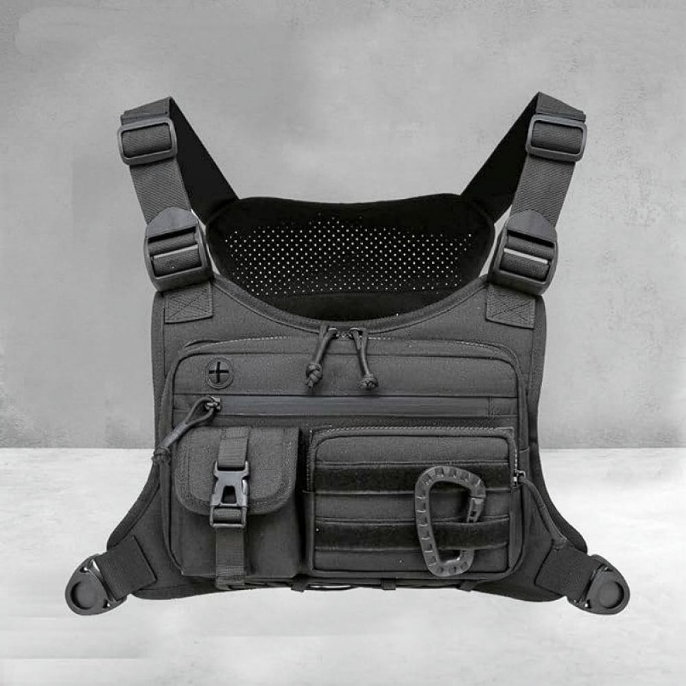 Mens Tactical Chest Oxford Ves - Outdoor Sport Climbing Gear recension och pris